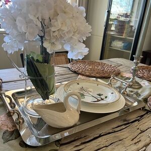 Belleek Ireland Porcelain Swan Cream Pitcher